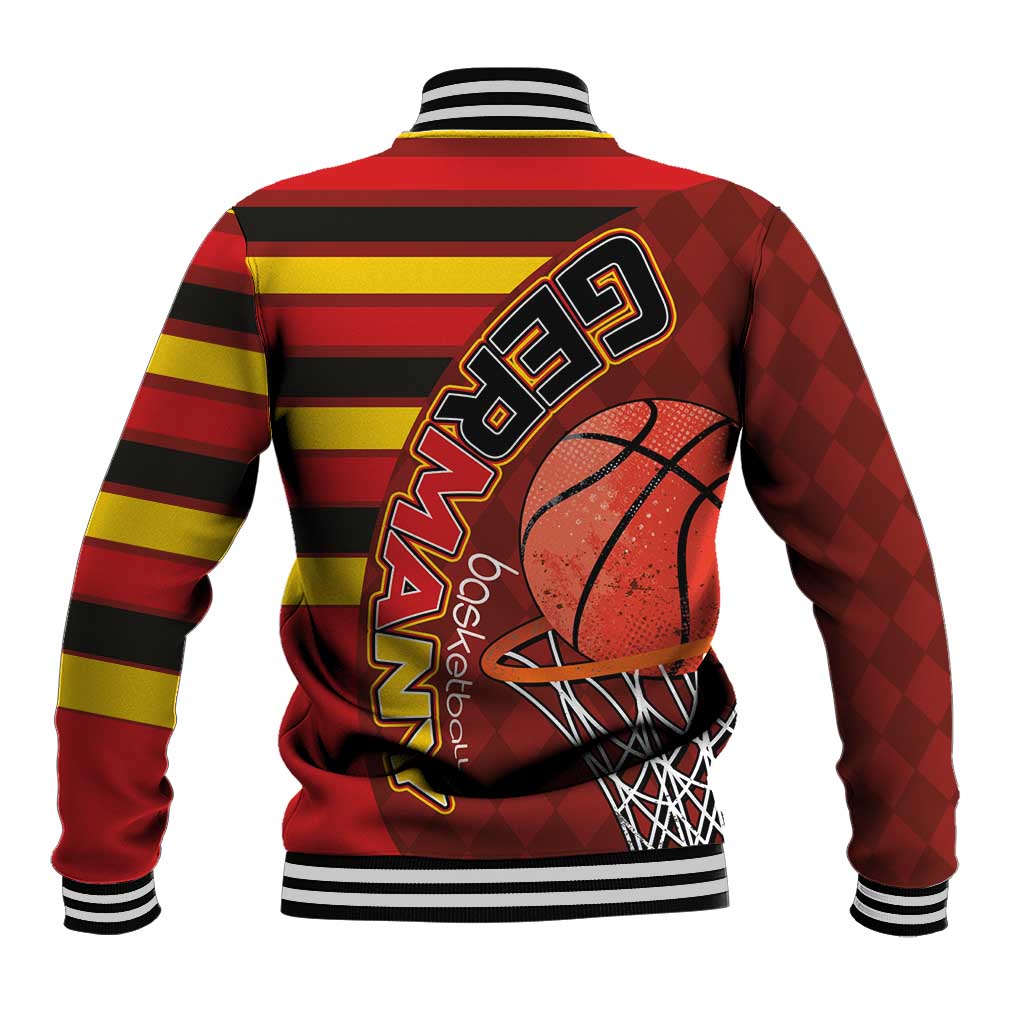 Basketball Fan Jersey Germany Baseball Jacket Die Mannschaft 2025 - Wonder Print Shop