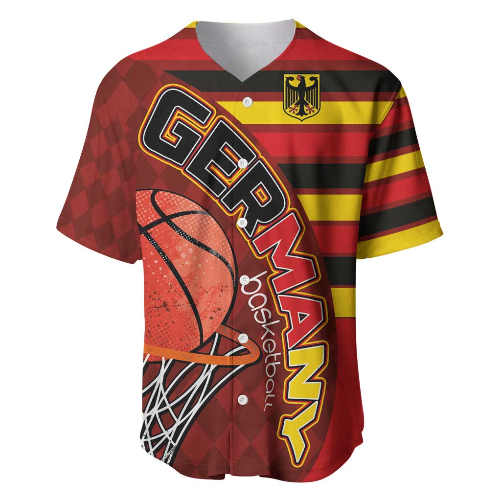 Basketball Fan Jersey Germany Baseball Jersey Die Mannschaft 2025 - Wonder Print Shop