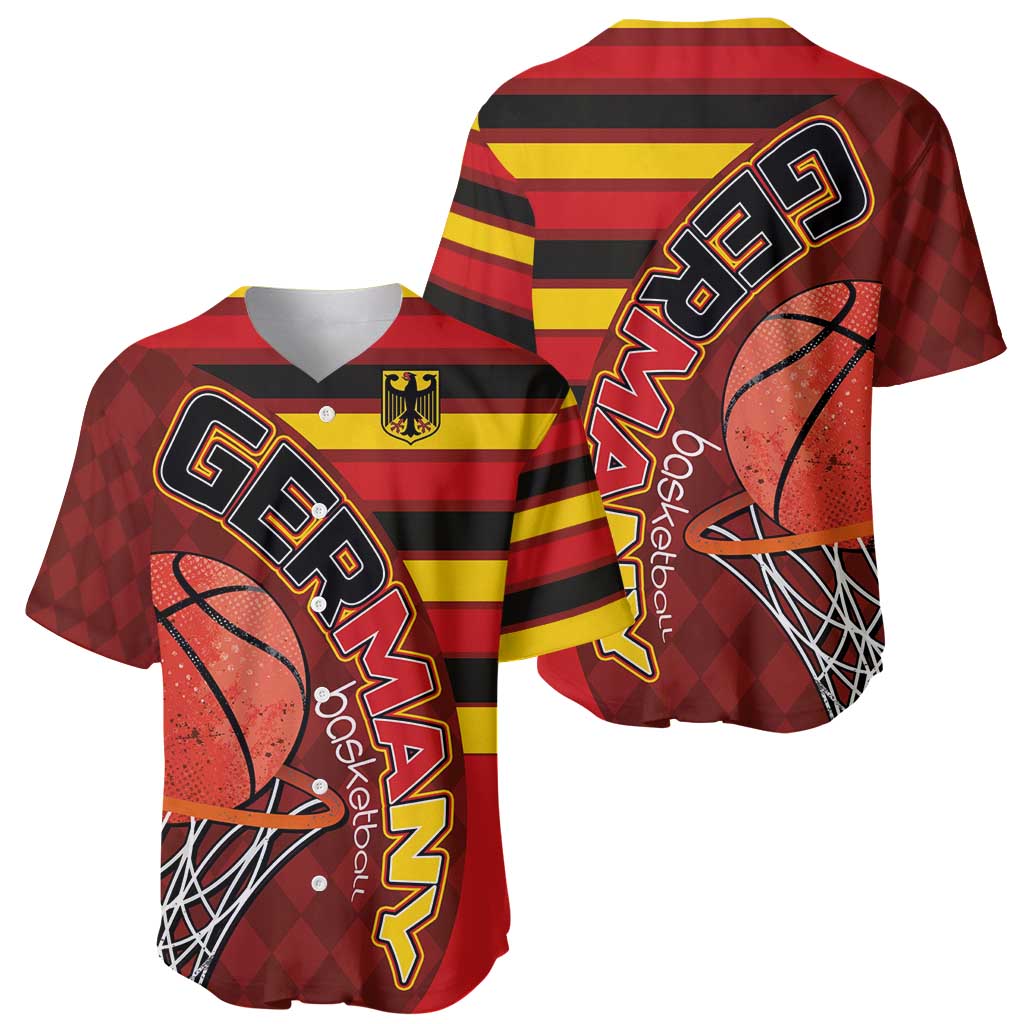 Basketball Fan Jersey Germany Baseball Jersey Die Mannschaft 2025 - Wonder Print Shop
