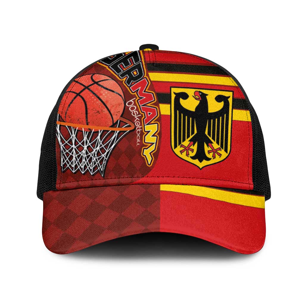 Basketball Fan Jersey Germany Baseball Net Cap Die Mannschaft 2025 - Wonder Print Shop