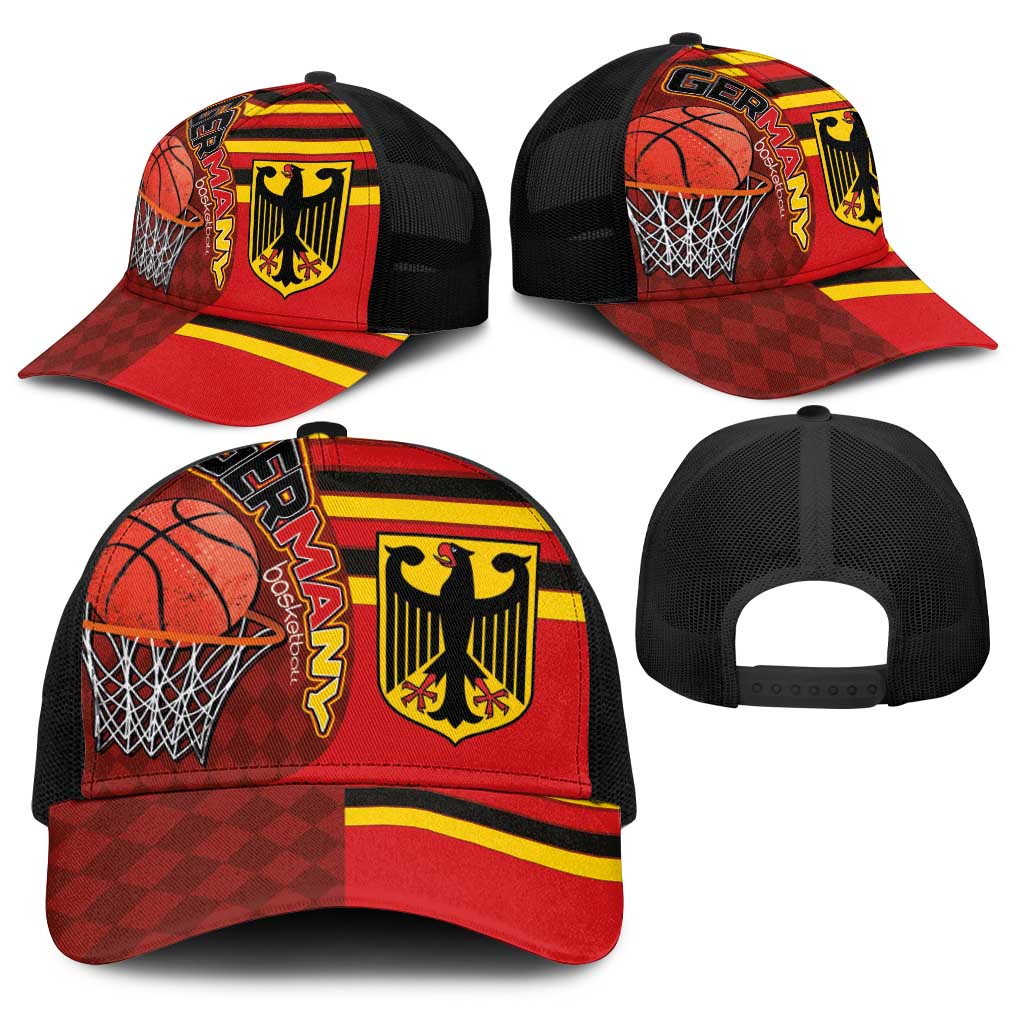 Basketball Fan Jersey Germany Baseball Net Cap Die Mannschaft 2025 - Wonder Print Shop