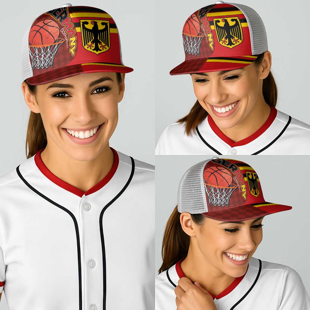 Basketball Fan Jersey Germany Baseball Net Cap Die Mannschaft 2025 - Wonder Print Shop