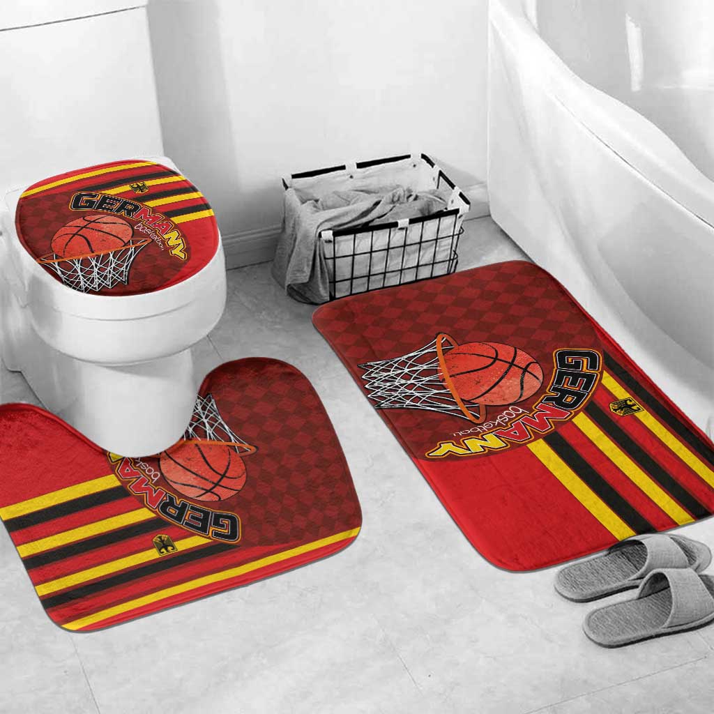 Basketball Fan Jersey Germany Bathroom Set Die Mannschaft 2025 - Wonder Print Shop