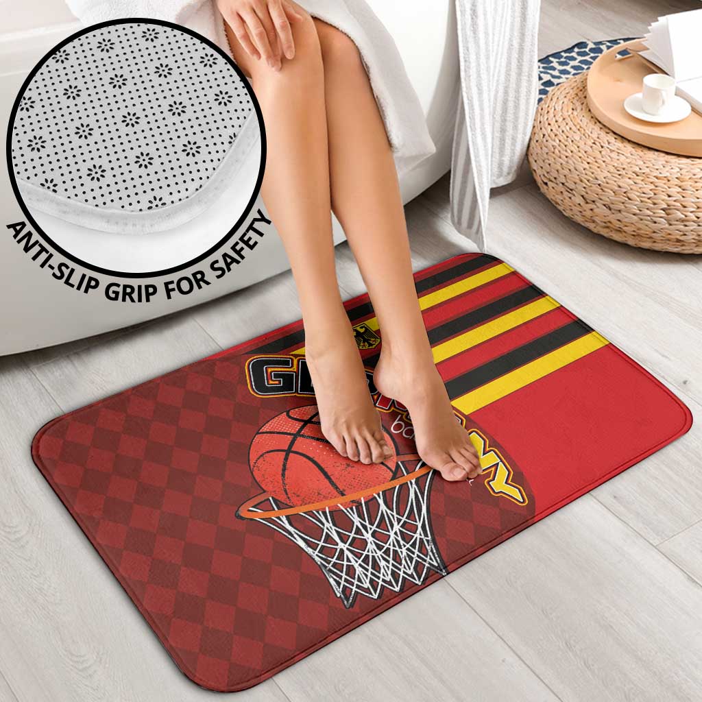 Basketball Fan Jersey Germany Bathroom Set Die Mannschaft 2025 - Wonder Print Shop