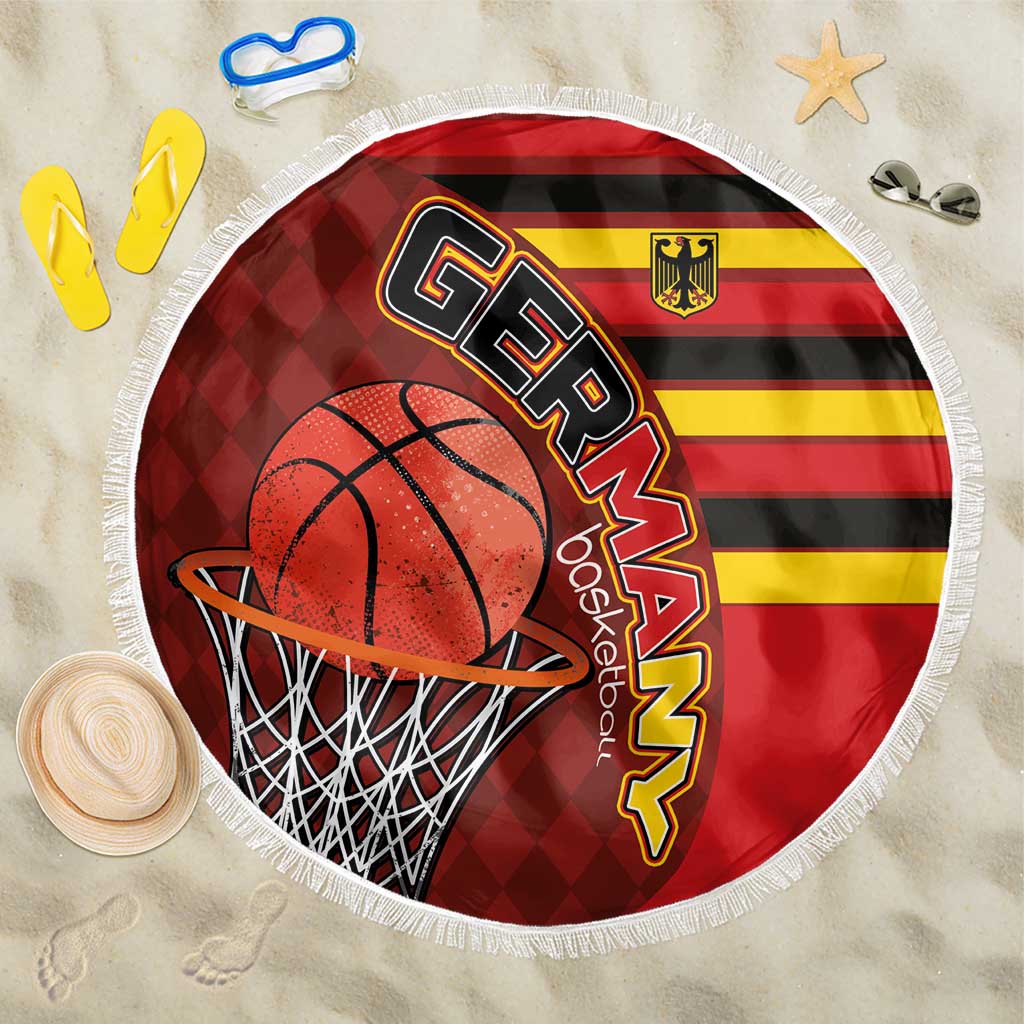 Basketball Fan Jersey Germany Beach Blanket Die Mannschaft 2025 - Wonder Print Shop