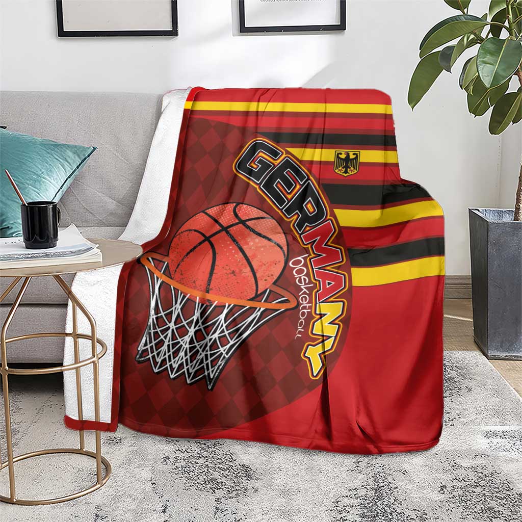Basketball Fan Jersey Germany Blanket Die Mannschaft 2025 - Wonder Print Shop