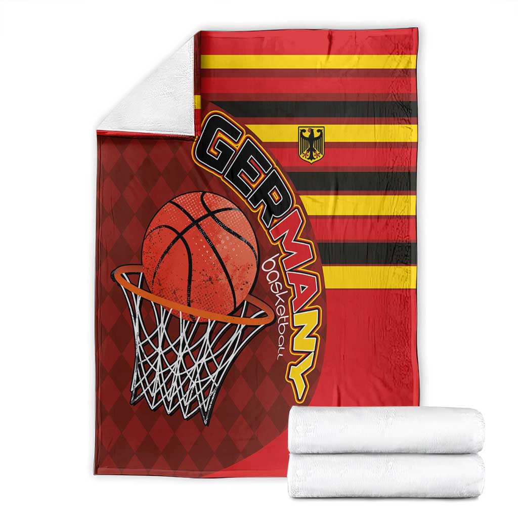Basketball Fan Jersey Germany Blanket Die Mannschaft 2025 - Wonder Print Shop