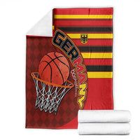 Basketball Fan Jersey Germany Blanket Die Mannschaft 2025 - Wonder Print Shop