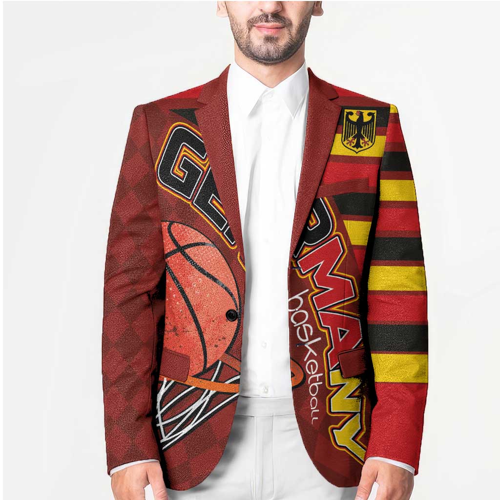 Basketball Fan Jersey Germany Blazer Die Mannschaft 2025 - Wonder Print Shop