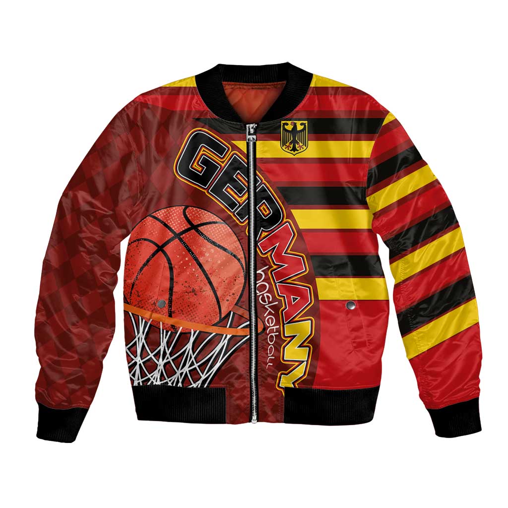 Basketball Fan Jersey Germany Bomber Jacket Die Mannschaft 2025 - Wonder Print Shop