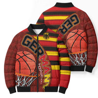 Basketball Fan Jersey Germany Bomber Puffer Jacket Die Mannschaft 2025 - Wonder Print Shop