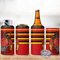Basketball Fan Jersey Germany 4 in 1 Can Cooler Tumbler Die Mannschaft 2025 - Wonder Print Shop