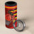 Basketball Fan Jersey Germany 4 in 1 Can Cooler Tumbler Die Mannschaft 2025 - Wonder Print Shop