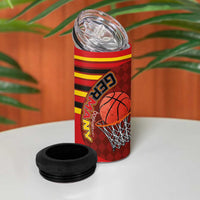 Basketball Fan Jersey Germany 4 in 1 Can Cooler Tumbler Die Mannschaft 2025 - Wonder Print Shop