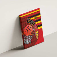 Basketball Fan Jersey Germany Canvas Wall Art Die Mannschaft 2025 - Wonder Print Shop