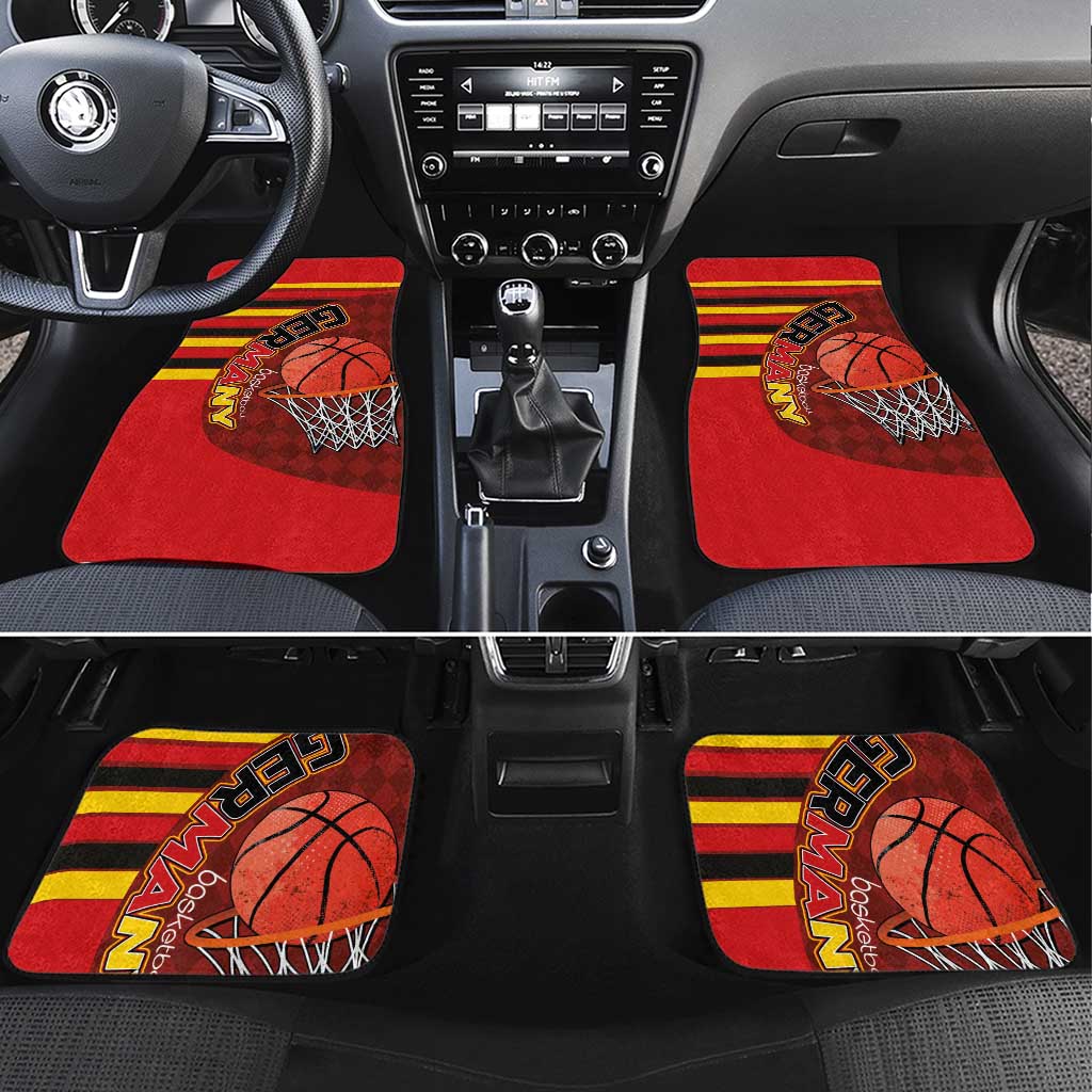 Basketball Fan Jersey Germany Car Mats Die Mannschaft 2025 - Wonder Print Shop