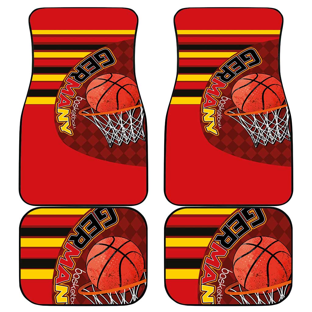 Basketball Fan Jersey Germany Car Mats Die Mannschaft 2025 - Wonder Print Shop