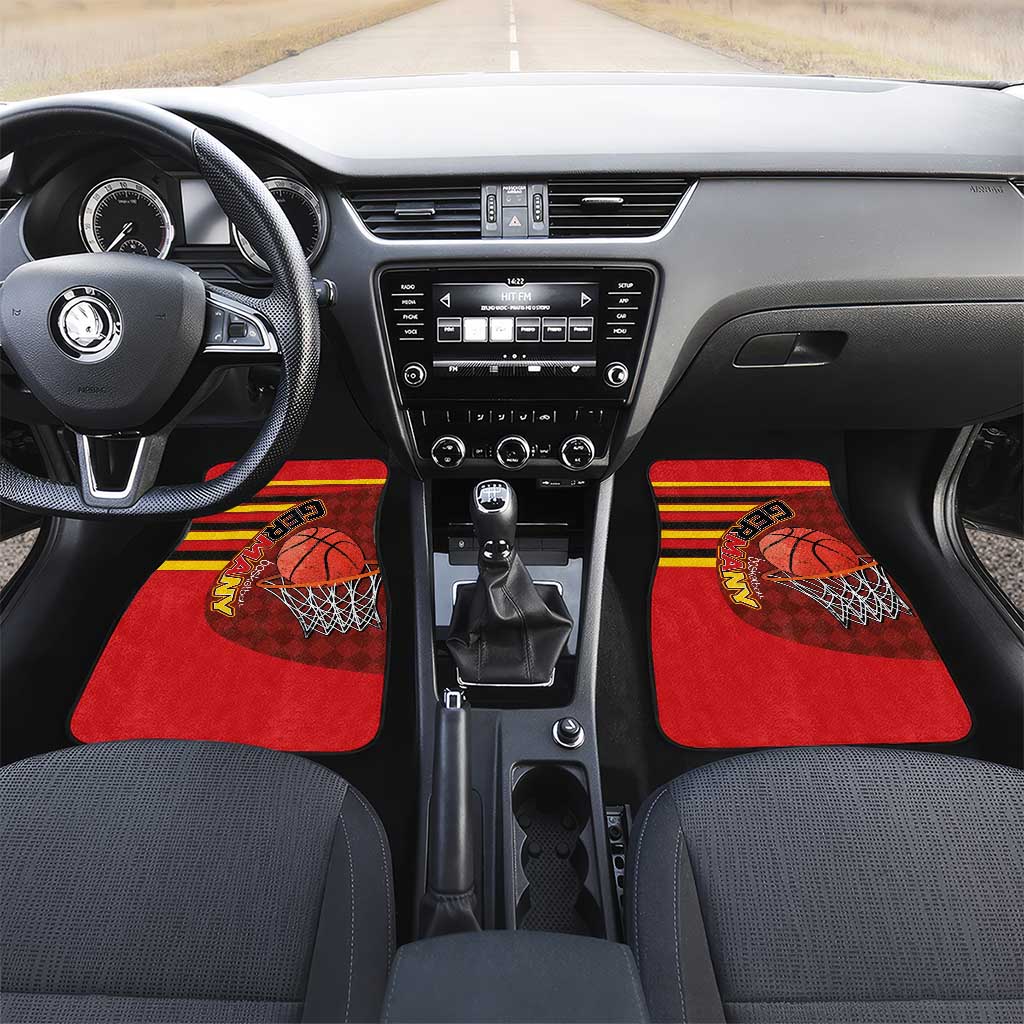 Basketball Fan Jersey Germany Car Mats Die Mannschaft 2025 - Wonder Print Shop