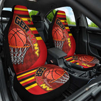 Basketball Fan Jersey Germany Car Seat Cover Die Mannschaft 2025 - Wonder Print Shop