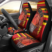 Basketball Fan Jersey Germany Car Seat Cover Die Mannschaft 2025 - Wonder Print Shop