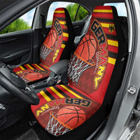 Basketball Fan Jersey Germany Car Seat Cover Die Mannschaft 2025 - Wonder Print Shop