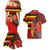 Basketball Fan Jersey Germany Couples Matching Mermaid Dress and Hawaiian Shirt Die Mannschaft 2025 - Wonder Print Shop