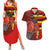 Basketball Fan Jersey Germany Couples Matching Summer Maxi Dress and Hawaiian Shirt Die Mannschaft 2025 - Wonder Print Shop