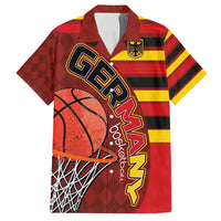 Basketball Fan Jersey Germany Family Matching Long Sleeve Bodycon Dress and Hawaiian Shirt Die Mannschaft 2025 - Wonder Print Shop