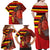 Basketball Fan Jersey Germany Family Matching Off Shoulder Maxi Dress and Hawaiian Shirt Die Mannschaft 2025 - Wonder Print Shop
