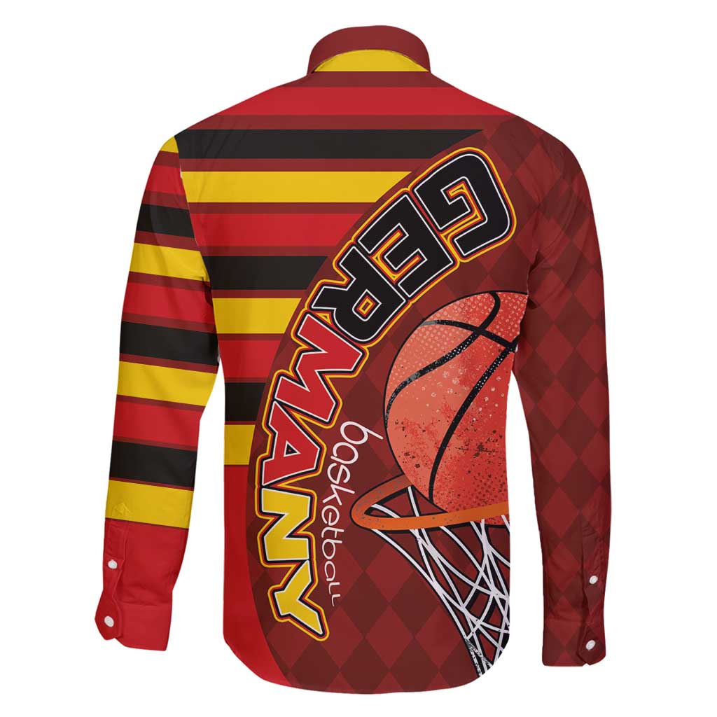 Basketball Fan Jersey Germany Family Matching Summer Maxi Dress and Hawaiian Shirt Die Mannschaft 2025 - Wonder Print Shop