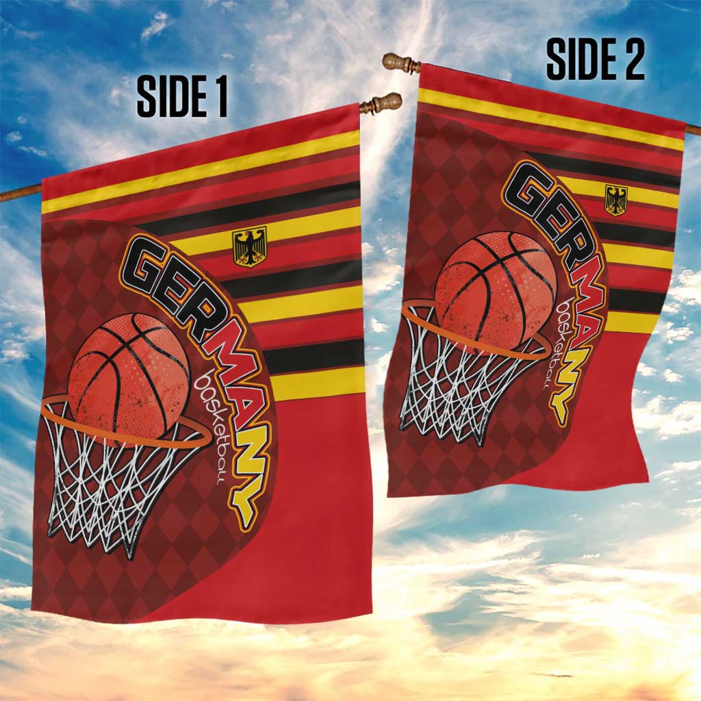 Basketball Fan Jersey Germany Garden Flag Die Mannschaft 2025 - Wonder Print Shop