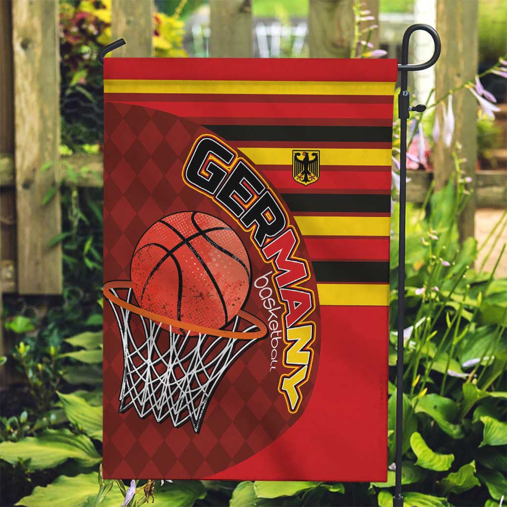 Basketball Fan Jersey Germany Garden Flag Die Mannschaft 2025 - Wonder Print Shop