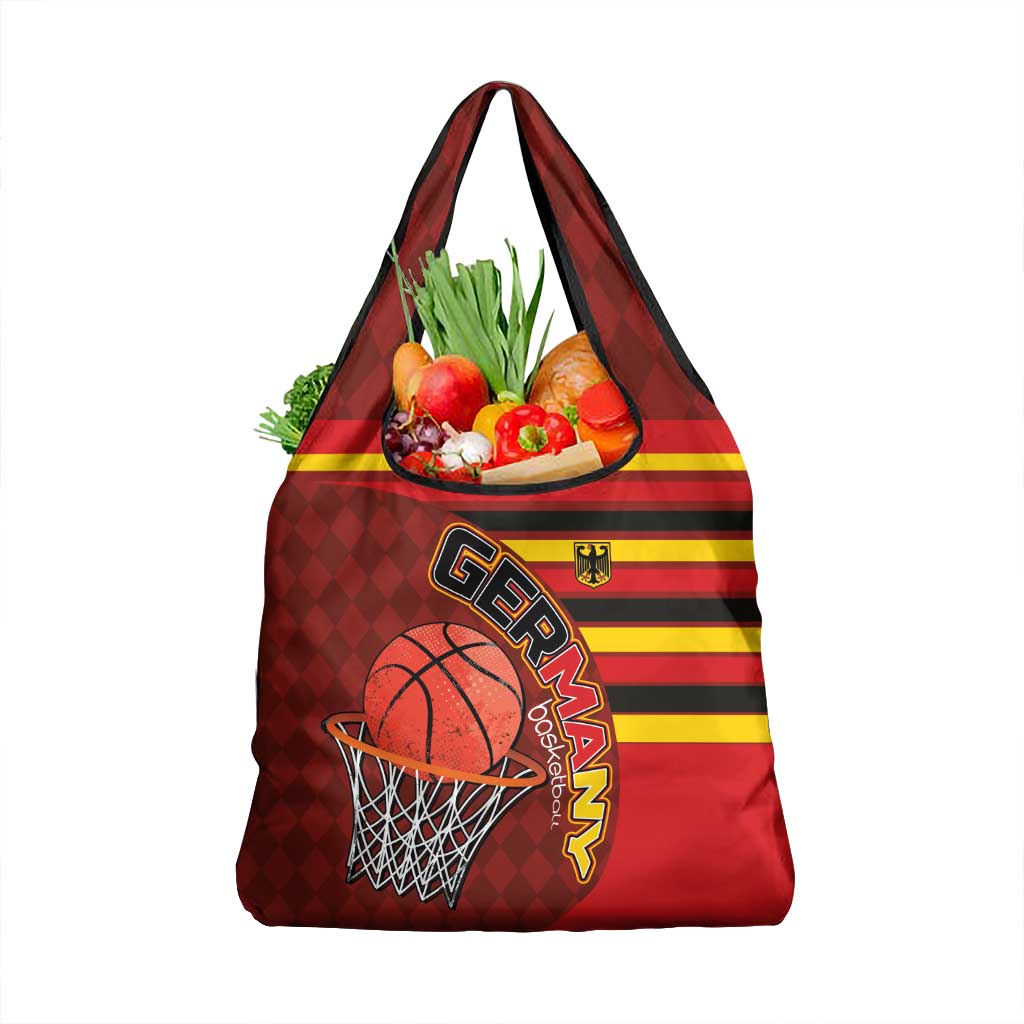 Basketball Fan Jersey Germany Grocery Bag Die Mannschaft 2025 - Wonder Print Shop