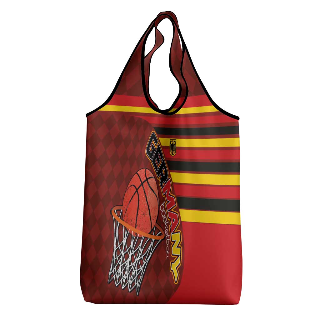 Basketball Fan Jersey Germany Grocery Bag Die Mannschaft 2025 - Wonder Print Shop