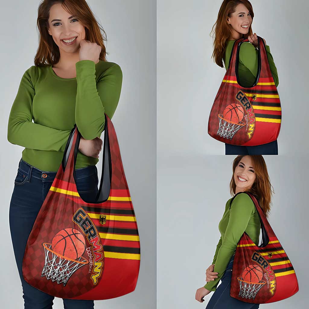 Basketball Fan Jersey Germany Grocery Bag Die Mannschaft 2025 - Wonder Print Shop