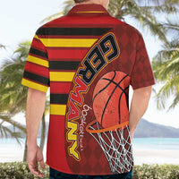 Basketball Fan Jersey Germany Hawaiian Shirt Die Mannschaft 2025 - Wonder Print Shop