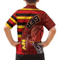 Basketball Fan Jersey Germany Hawaiian Shirt Die Mannschaft 2025 - Wonder Print Shop