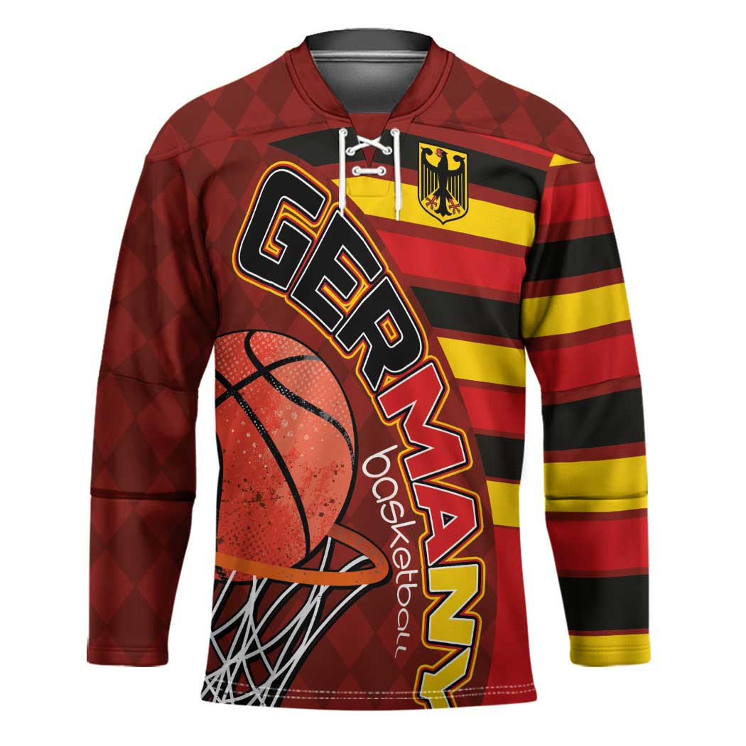 Basketball Fan Jersey Germany Hockey Jersey Die Mannschaft 2025 - Wonder Print Shop