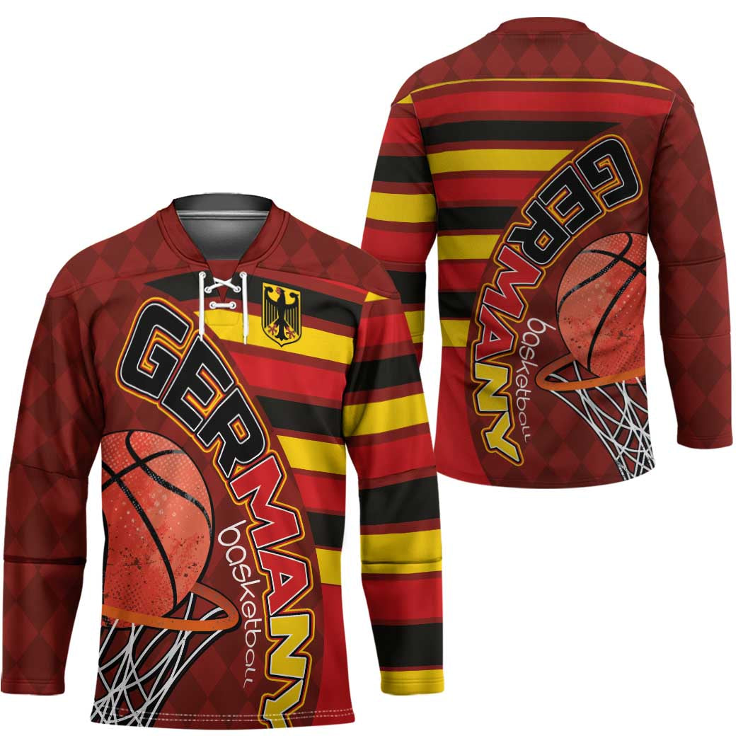 Basketball Fan Jersey Germany Hockey Jersey Die Mannschaft 2025 - Wonder Print Shop