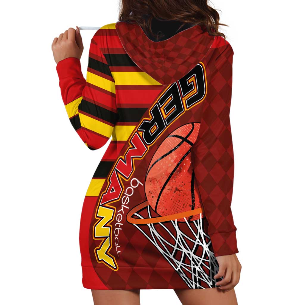 Basketball Fan Jersey Germany Hoodie Dress Die Mannschaft 2025 - Wonder Print Shop