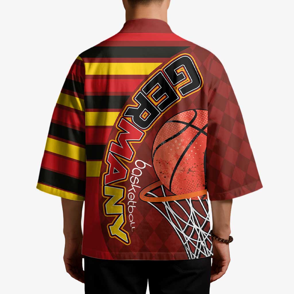 Basketball Fan Jersey Germany Kimono Die Mannschaft 2025 - Wonder Print Shop