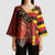 Basketball Fan Jersey Germany Kimono Sleeve Blouse Die Mannschaft 2025 - Wonder Print Shop
