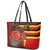 Basketball Fan Jersey Germany Leather Tote Bag Die Mannschaft 2025 - Wonder Print Shop