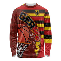 Basketball Fan Jersey Germany Long Sleeve Shirt Die Mannschaft 2025 - Wonder Print Shop