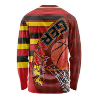 Basketball Fan Jersey Germany Long Sleeve Shirt Die Mannschaft 2025 - Wonder Print Shop