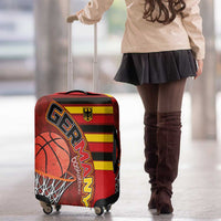 Basketball Fan Jersey Germany Luggage Cover Die Mannschaft 2025 - Wonder Print Shop