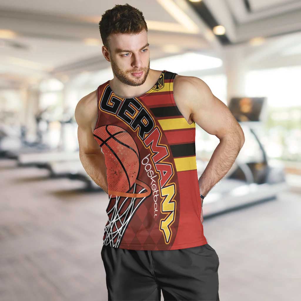 Basketball Fan Jersey Germany Men Tank Top Die Mannschaft 2025 - Wonder Print Shop
