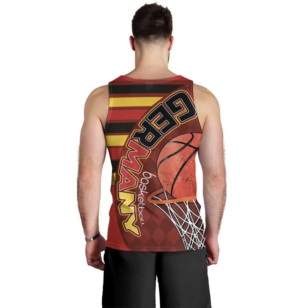 Basketball Fan Jersey Germany Men Tank Top Die Mannschaft 2025 - Wonder Print Shop