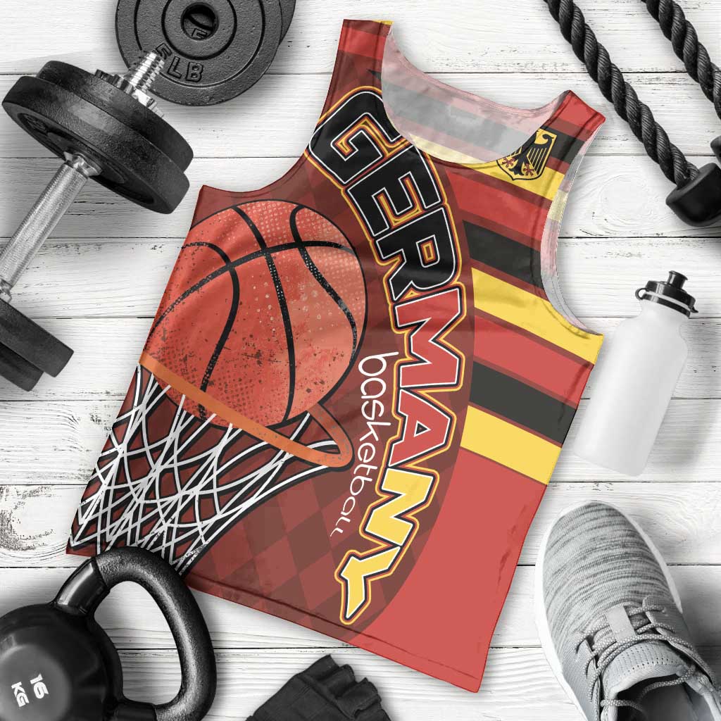 Basketball Fan Jersey Germany Men Tank Top Die Mannschaft 2025 - Wonder Print Shop