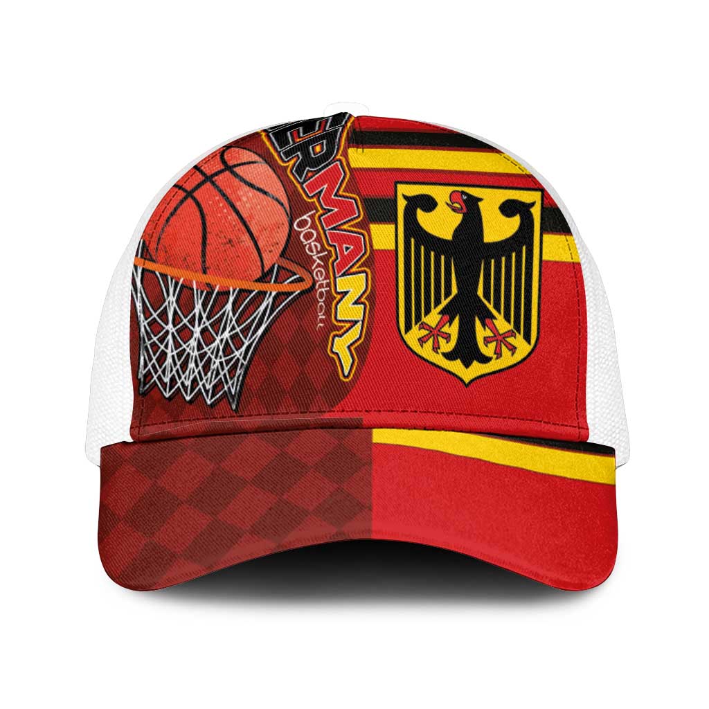 Basketball Fan Jersey Germany Mesh Trucker Cap Die Mannschaft 2025 - Wonder Print Shop